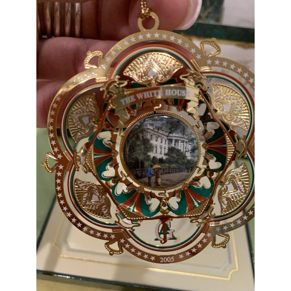 Christmas 2005 The White House Historical Association Ornament Garfield 3D